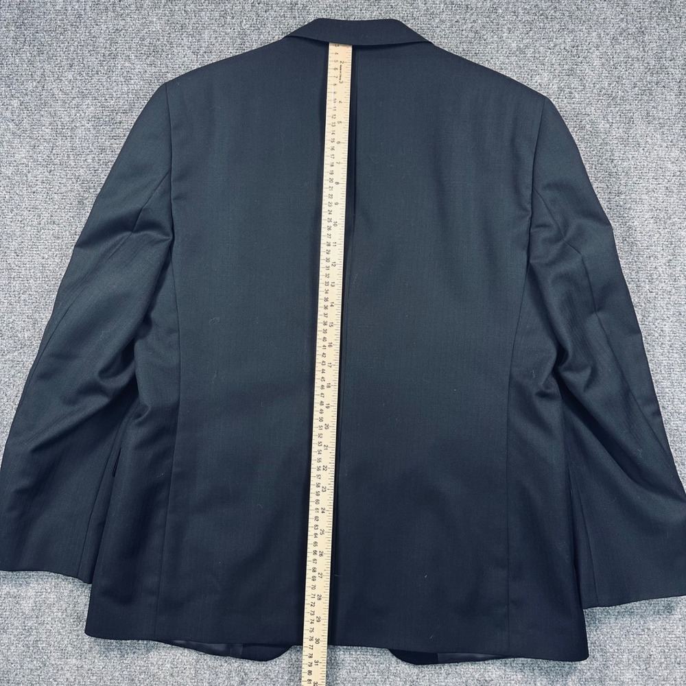 Jack Victor 42S Black Valentino CT 100% Wool Blazer Jacket Sport Coat Preppy - Picture 11 of 14